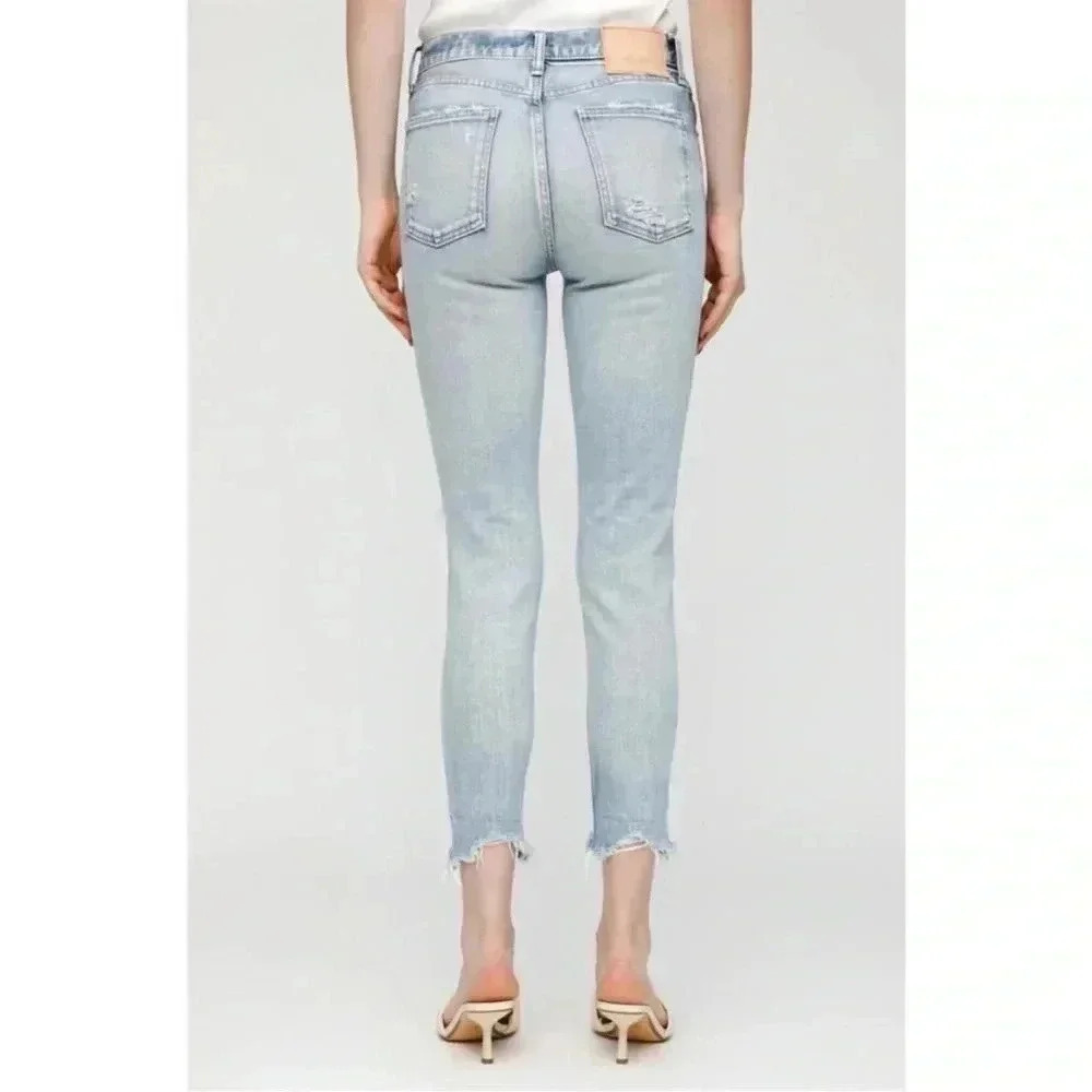 NWT Moussy Vintage Verna Skinny Jeans Light Blue